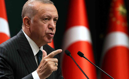 Erdogan: Weźmiemy, co nam się należy, na morzach
