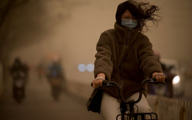 Chiny: Burza piaskowa w Pekinie. Największa od dekady