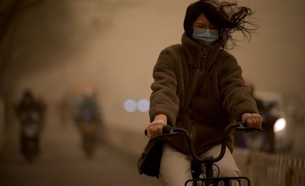 Chiny: Burza piaskowa w Pekinie. Największa od dekady