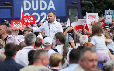 Andrzej Duda: Tusk zlikwidował stacje sanepidu. Potem przyszedł koronawirus