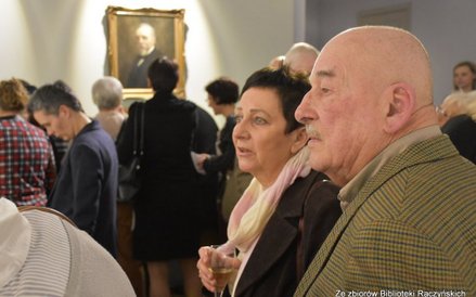 Juliusz Sienkiewicz (wnuk pisarza) z małżonką - Inauguracja Roku Sienkiewiczowskiego 16.02.2016