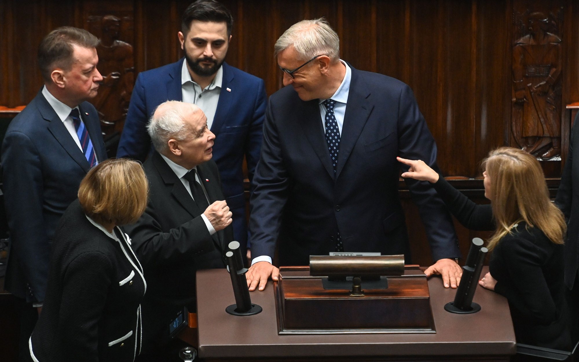 Co awantura z udziałem Jarosława Kaczyńskiego i Romana Giertycha mówi o polskiej polityce?