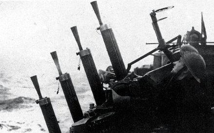 Przeciwlotnicze karabiny maszynowe na ORP „Garland”