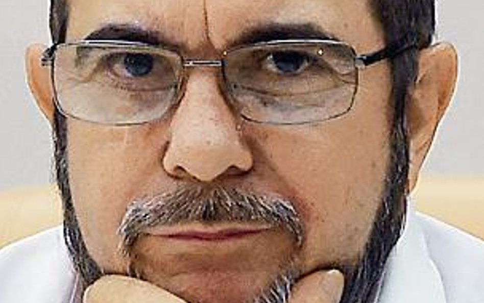 Timoleon Jimenez, przywódca rebeliantów FARC