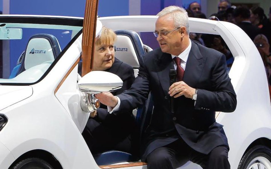 Martin Winterkorn, były prezes Volkswagena, cieszył się przychylnością polityków.