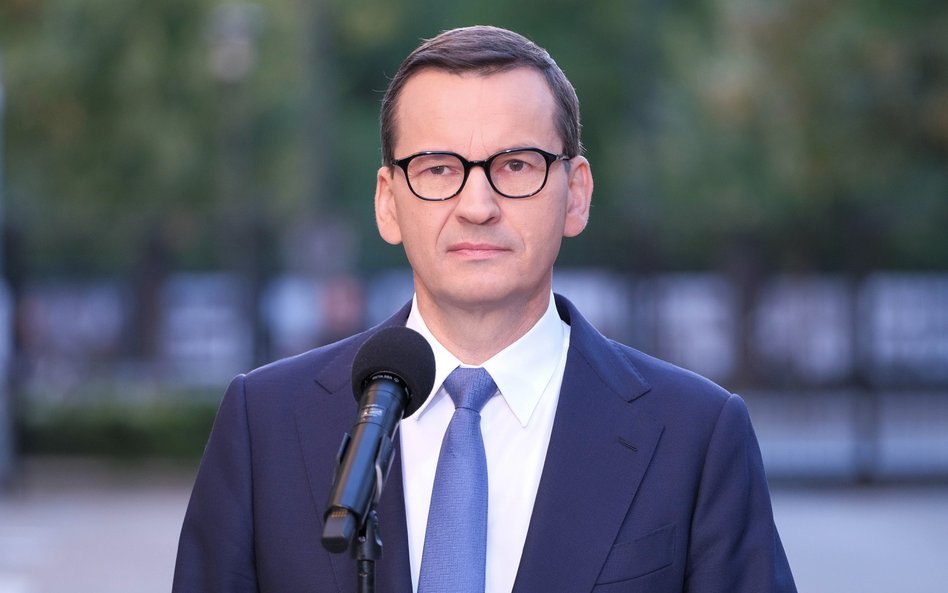 Premier Mateusz Morawiecki