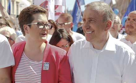 Nowoczesna Katarzyny Lubnauer i PO Grzegorza Schetyny wspólnie poparli we Wrocławiu Jacka Sutryka
