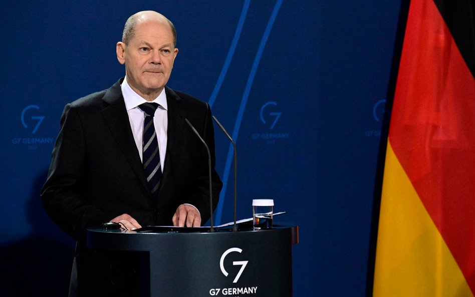 Kanclerz Niemiec Olaf Scholz