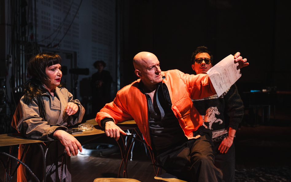 Pulverkopf w Nowym Teatrze,  w roli głównej Jacek Poniedziałek