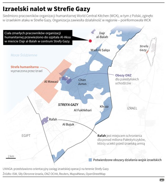 Izraelski nalot na Strefę Gazy