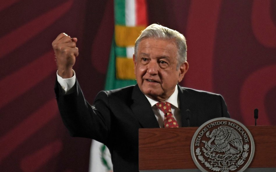 Prezydent Meksyku Andrés Manuel López Obrador