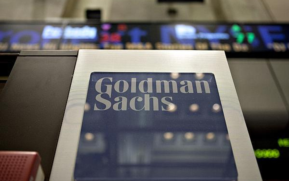 Rozczarowujące wyniki Goldman Sachs