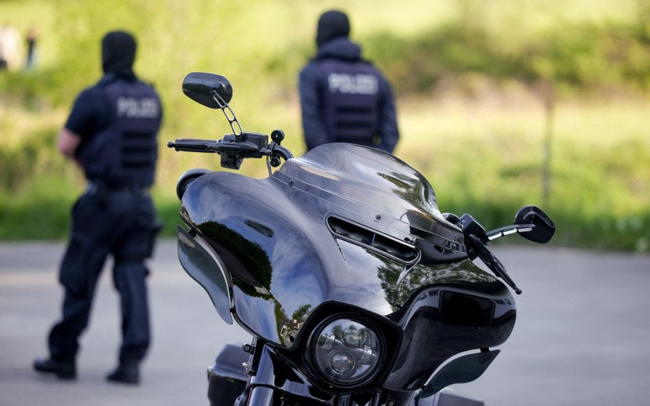 Niemiecka policja uderzyła w gang motocyklowy Hells Angels