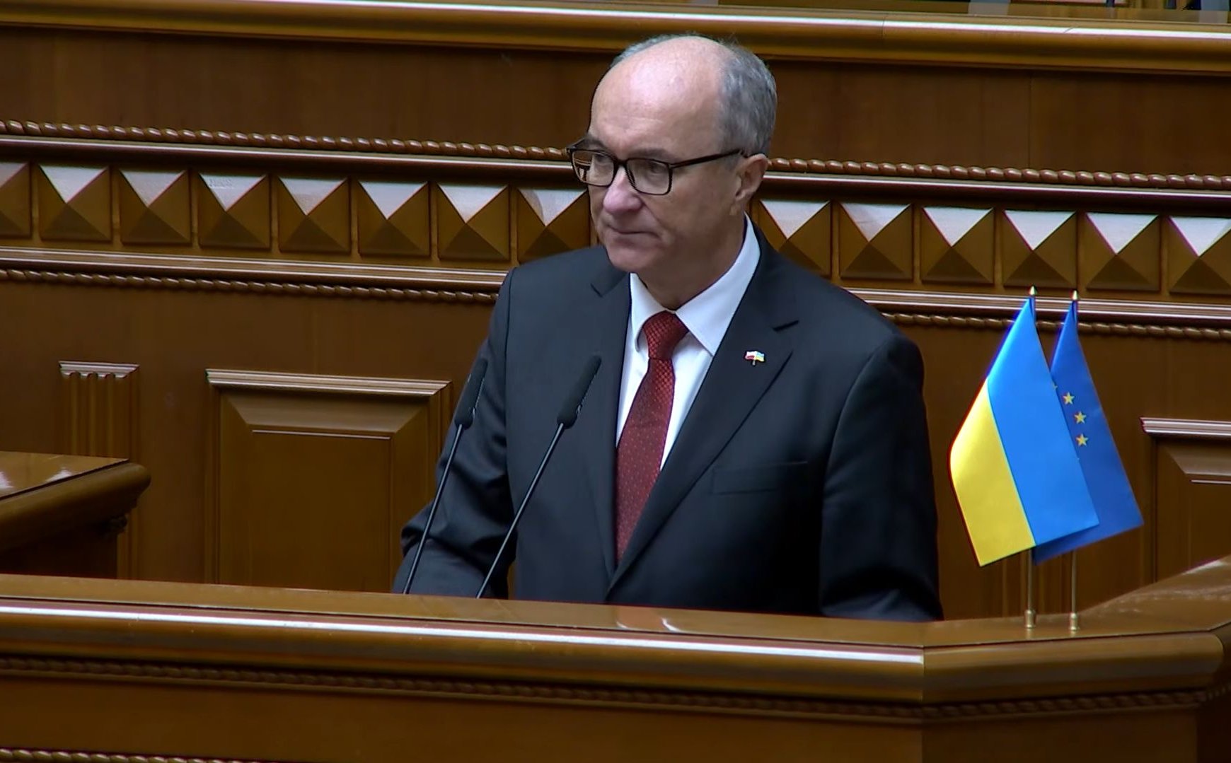 Włodzimierz Czarzasty w Kijowie: Rosja to nasz wspólny wróg