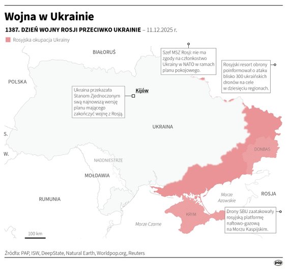 Tak wyglądała sytuacja na froncie w 1387 dniu wojny