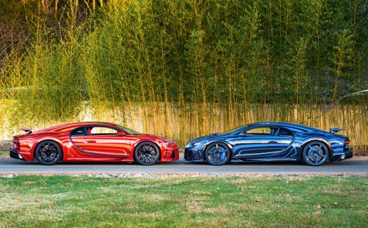 Dwa wyjątkowe Bugatti: Chiron L’aura i Chiron Coup de Foudre