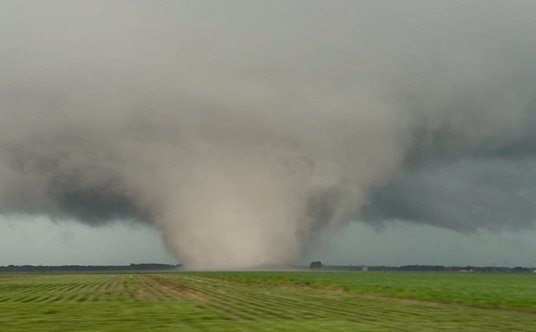 Tornado w hrabstwie Livingston w USA
