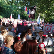 "Senatorze, jeszcze możesz!". Protest przed Senatem