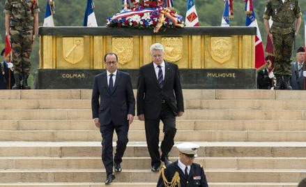 Prezydenci Francji i Niemiec Francois Hollande i Joachim Gauck położyli kamień węgielny pod budowę w