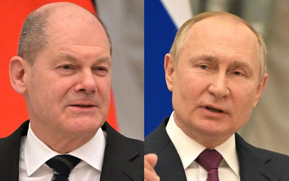 Kanclerz Scholz zadzwonił do Putina. Zażądał wycofania rosyjskich wojsk z Ukrainy