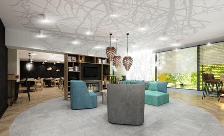 Ibis na Roztoczu jak leśniczówka z kominkiem