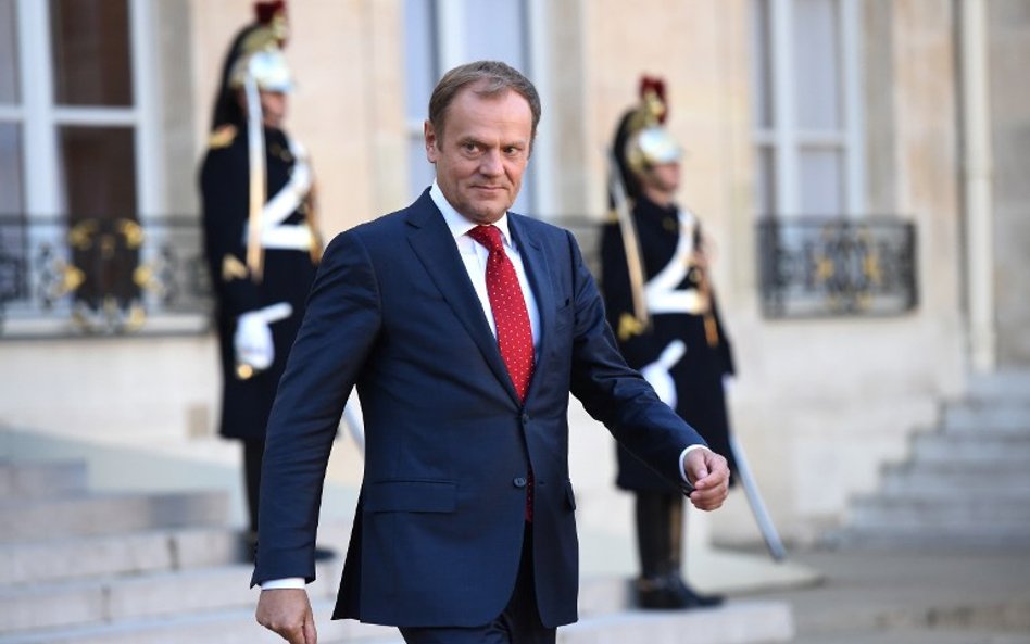 Szef Rady Europejskiej Donald Tusk