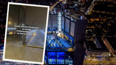 Osoby decydujące się na wizytę na Varso Tower muszą wziąć pod uwagę, że płacą przede wszystkim za re