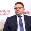 Rafał Milczarski, prezes LOT-u i Polskiej Grupy Lotniczej podczas Impact Mobility rEVolution ’18 w K