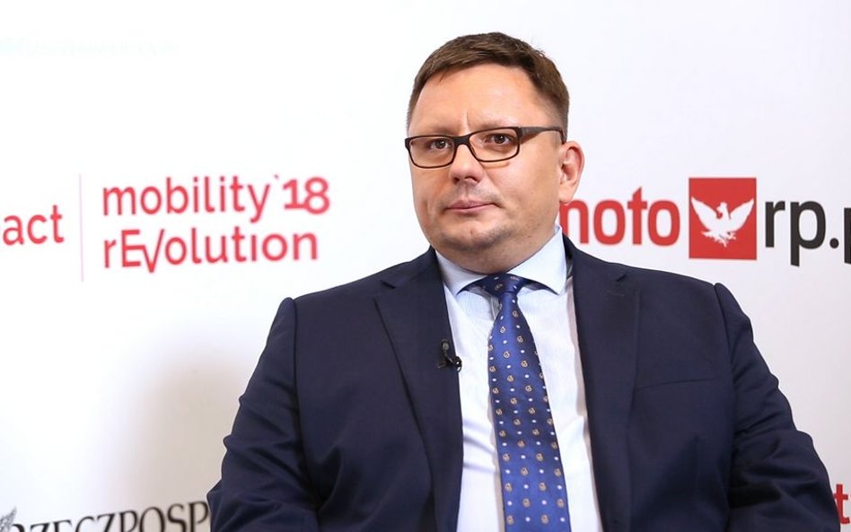 Rafał Milczarski, prezes LOT-u i Polskiej Grupy Lotniczej podczas Impact Mobility rEVolution ’18 w K