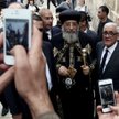 Koptyjski papież Tawadros II w Jerozolimie