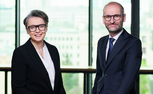 Anna Pukszto i Bartłomiej Kordeczka, partnerzy współzarządzający warszawskim biurem Dentons
