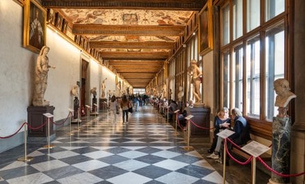 Prace remontowe w Galleria degli Uffizi we Florencji potrwają dwa lata.