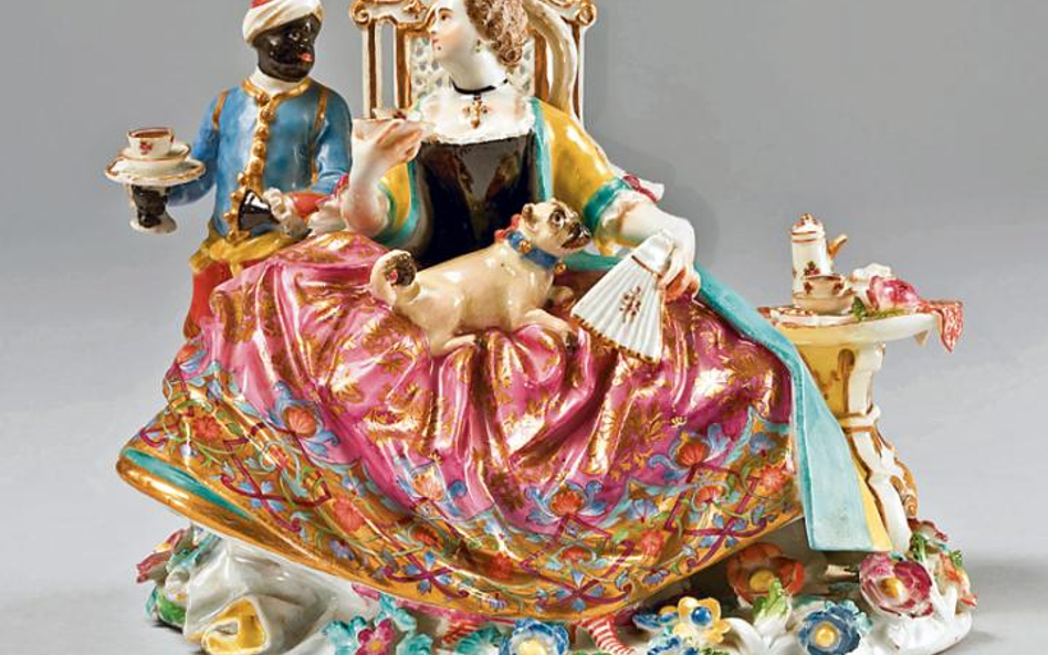 Teatr miśnieńskich figurek z porcelany