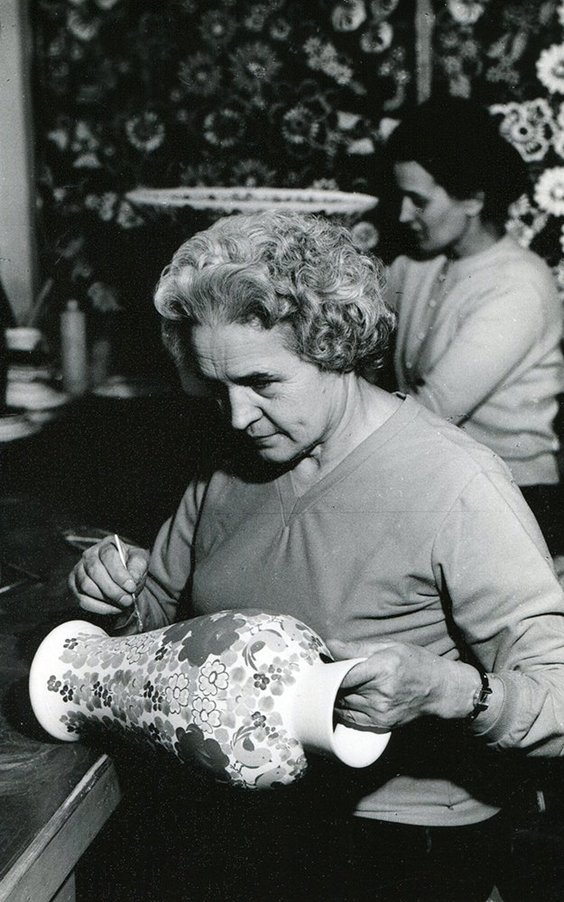 Malarka Leokadia Jaśkiewicz. Fot. Archiwum MZKiD we Włocławku