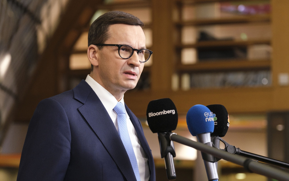 Premier Mateusz Morawiecki