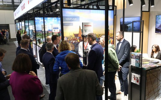 Na stosiku Mazowsza minister dłuższą chwilę wypytywał o turystykę rowerową