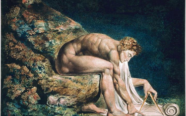 „Newton”, obraz angielskiego poety, malarza i grafika Williama Blake’a (1795 rok).