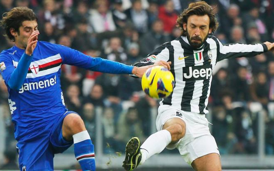 Andrea Pirlo (z prawej) poprowadzi dziś Juventus po zwycięstwo w Glasgow w meczu z Celtikiem