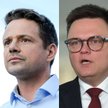 Prezydent Warszawy Rafał Trzaskowski i marszałek Sejmu Szymon Hołownia