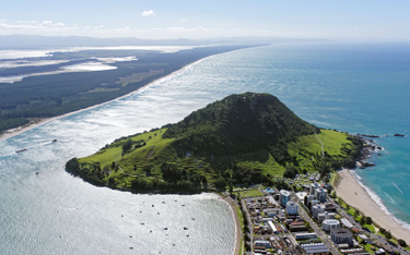 Wzgórze Maunganui, przedmieścia miasta Tauranga w Nowej Zelandii
