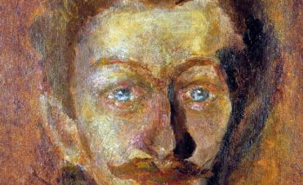 Portret Bolesława Leśmiana pędzla Michała Daszkiewicza Czajkowskiego, 1898