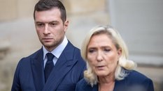 Jordan Bardella i Marine Le Pen