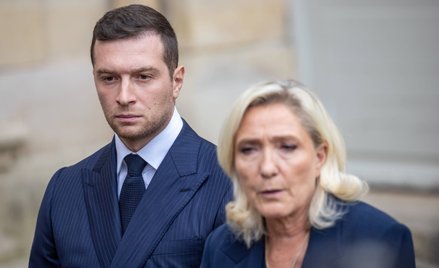 Jordan Bardella i Marine Le Pen