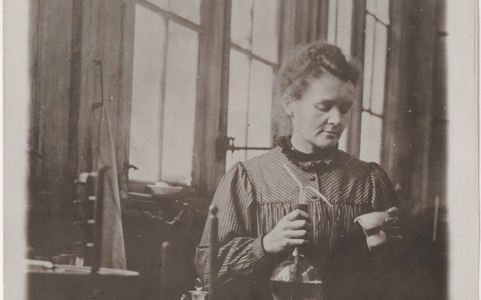 Maria Skłodowska-Curie; fot. ze zbiorów Musée-Curie w Paryżu