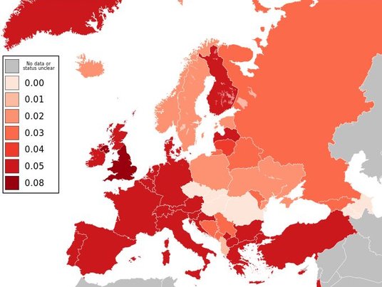 Dopuszczalne limity alkoholu we krwi w krajach Europy