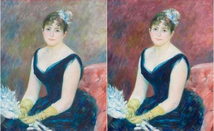 Obraz Renoira dziś i tak, jak go pierwotnie widział go słynny impresjonista.