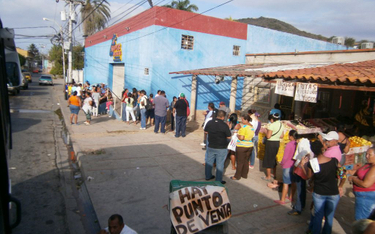 Wenezuelczycy chudną przez kryzys