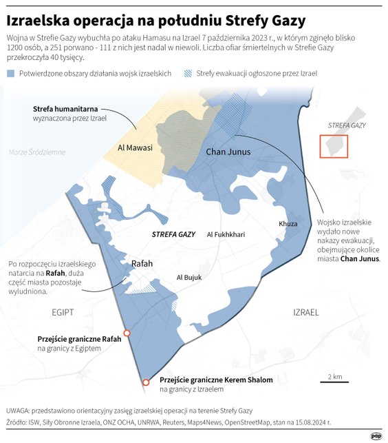 Izraelska operacja wojskowa w Strefie Gazy