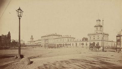 Zaprojektowany przez Marconiego Dworzec Wiedeński na kilkadziesiąt lat zdefiniował kształ ówczesnego