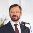 Prezydent Krakowa Aleksander Miszalski podczas święcenia pokarmów przed Bazyliką Mariacką na Rynku G